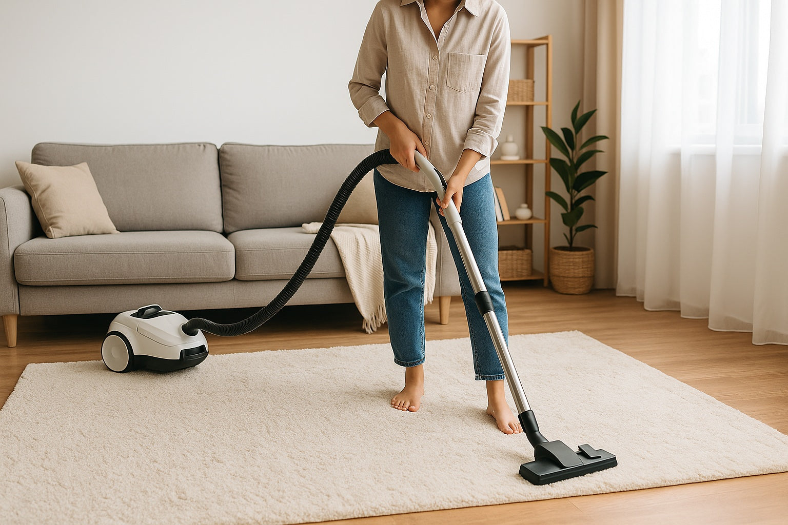 Teppich in 3 einfachen Schritten reinigen