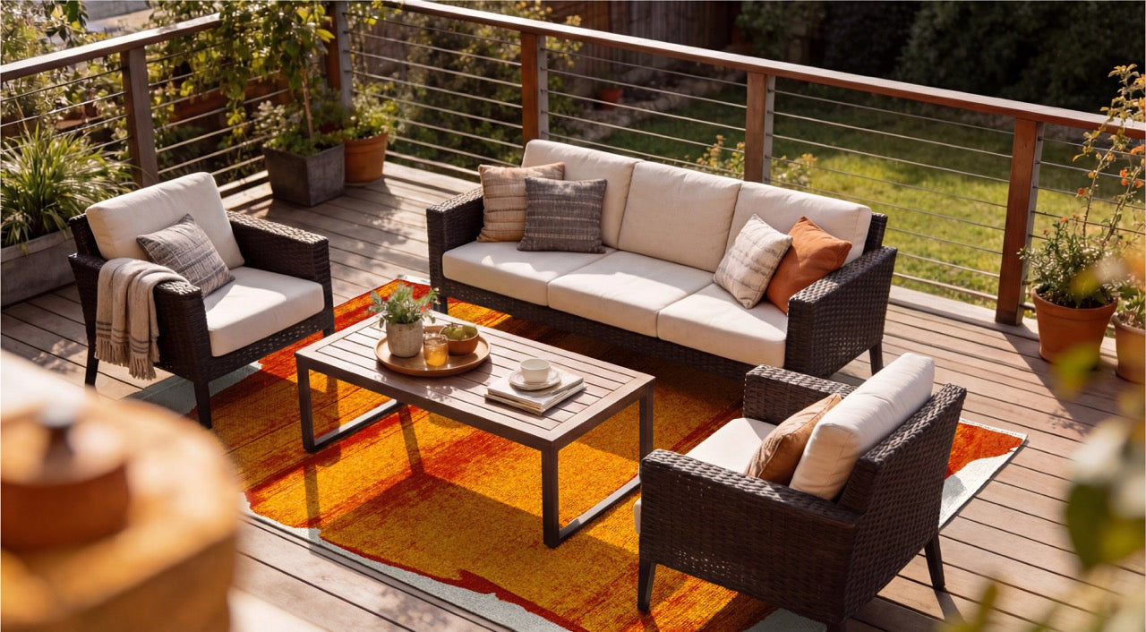 Outdoor & Terrace Rugs: Everything You Need to Know Before You Buy