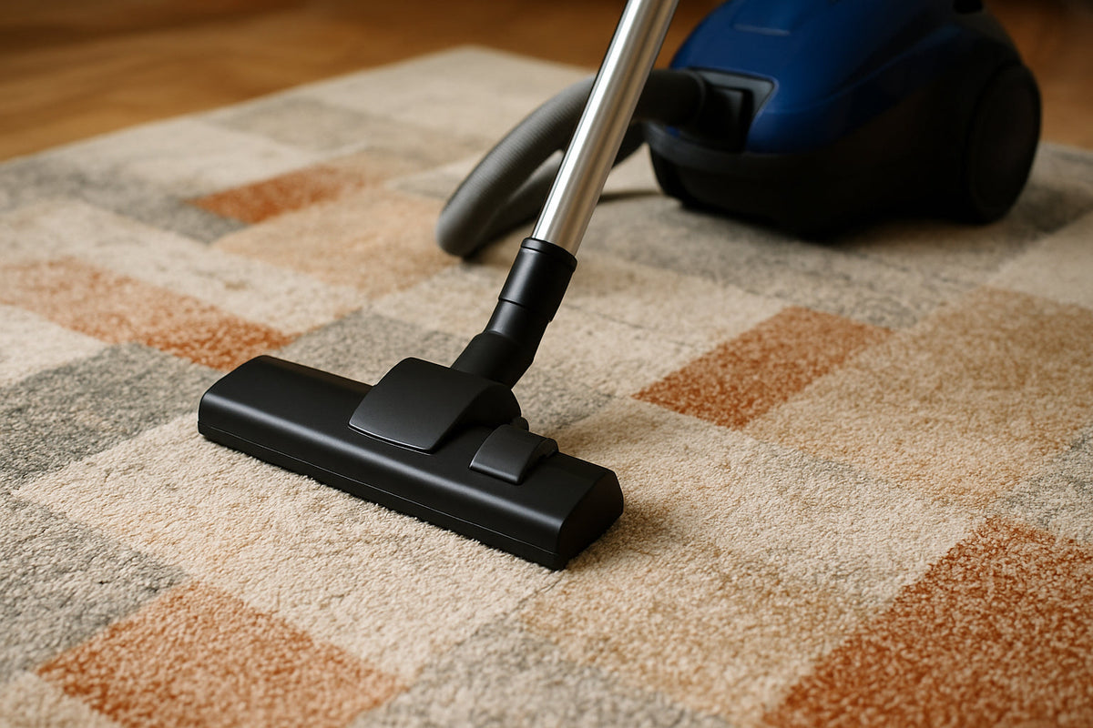 Vacuuming Rustic Rug How to Vacuum Your Rug the Right Way | Rug Care Tips | Onlinetapijten
