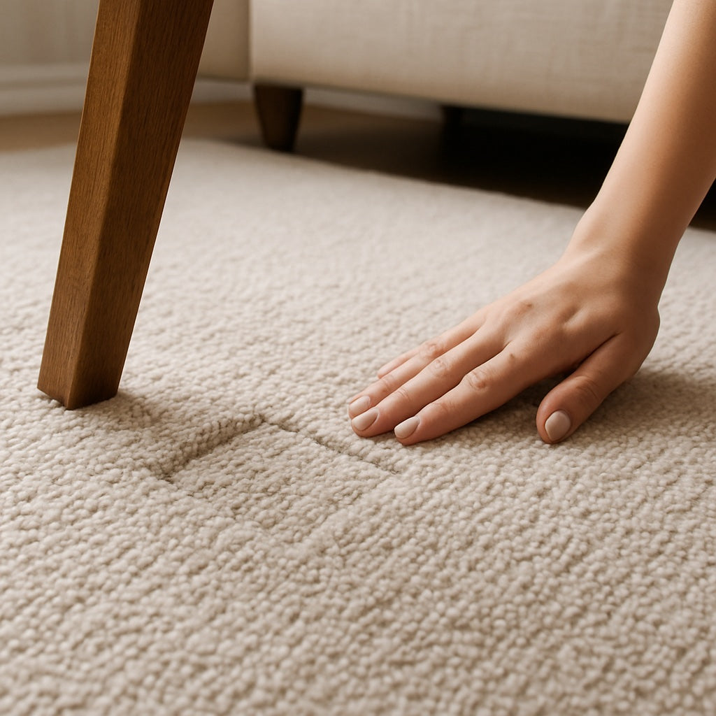 How to Remove Furniture Dents from Your Rug