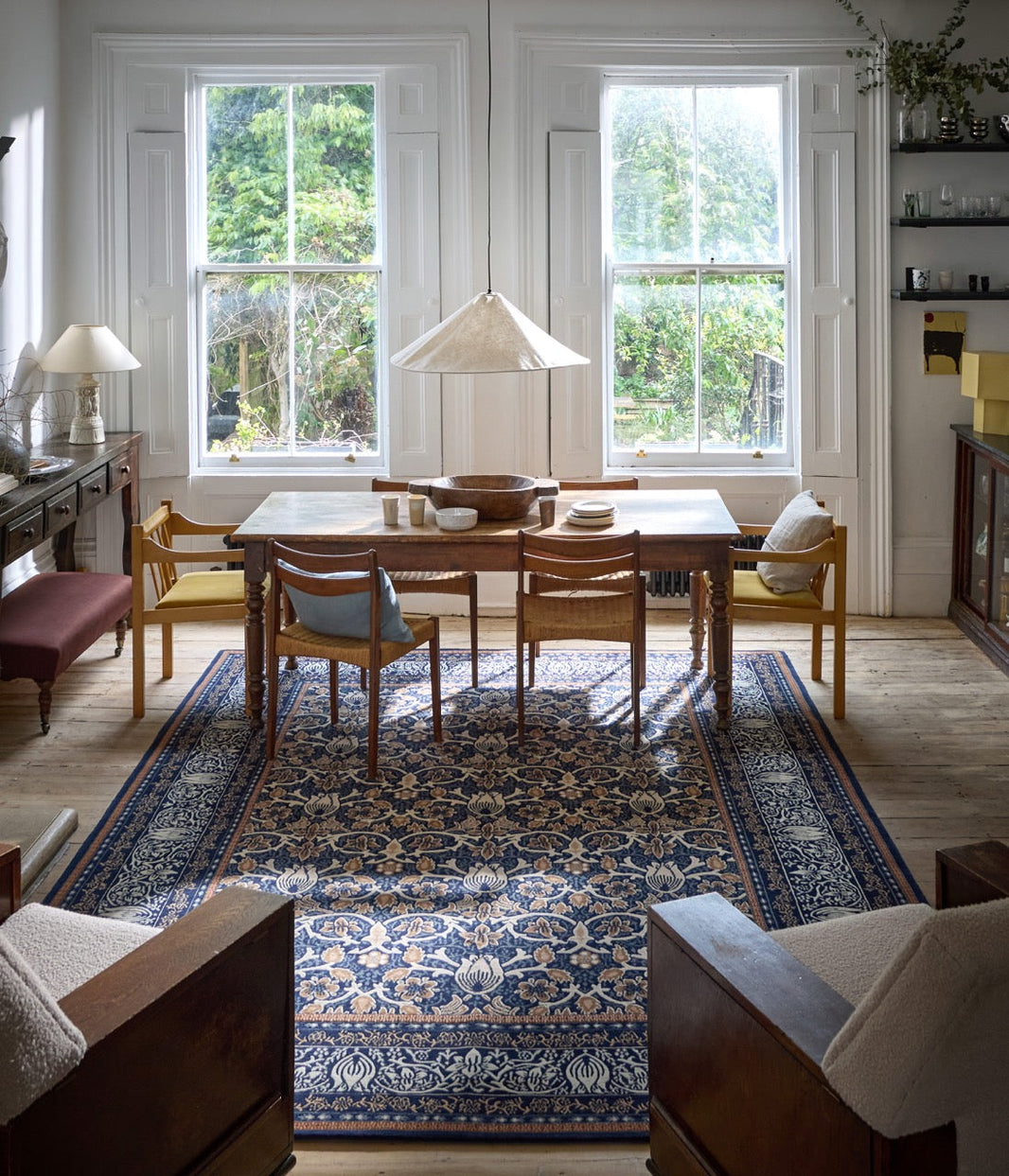 New Morris & Co Rugs: Now Also Hand Knotted