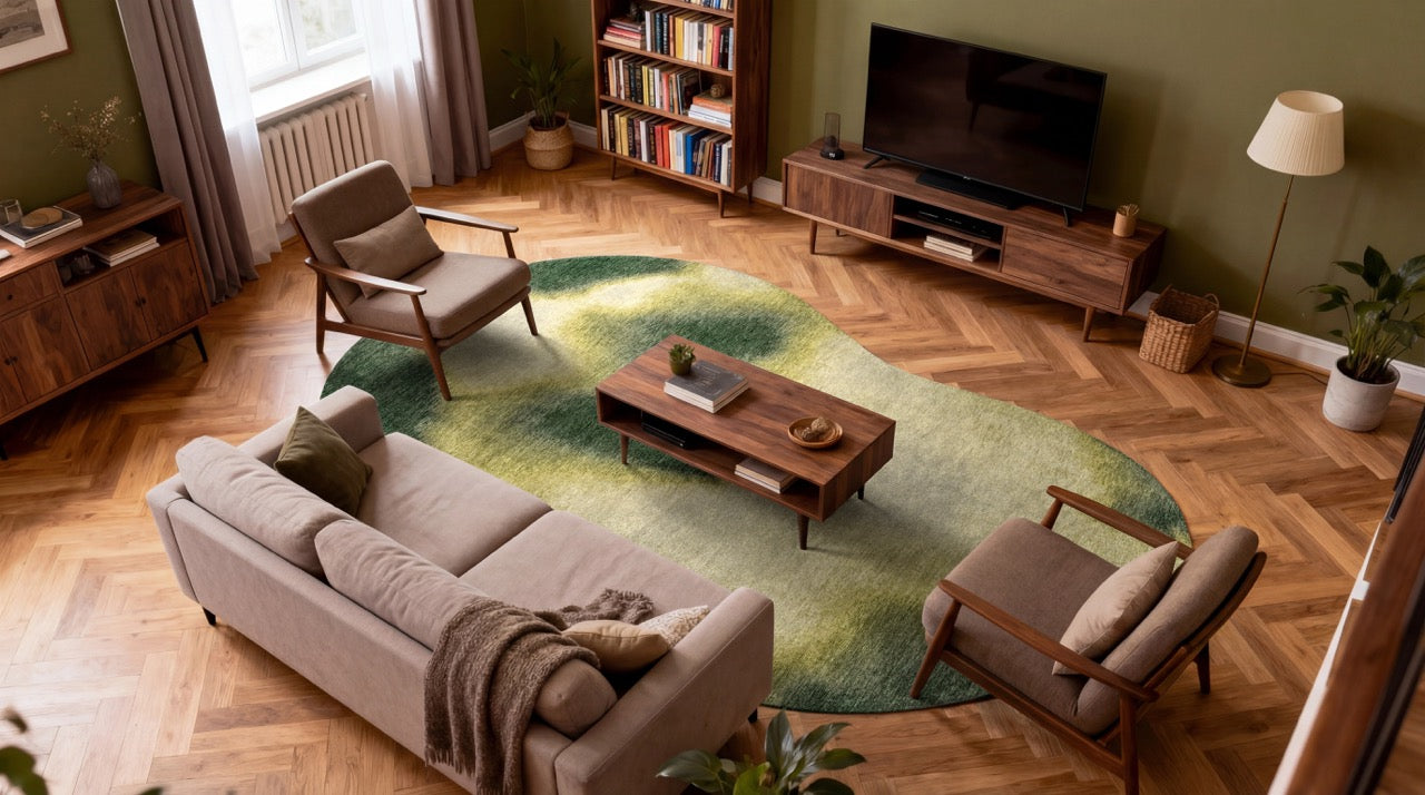 Louis de Poortere Meditation Aquarelle Leaf 2092