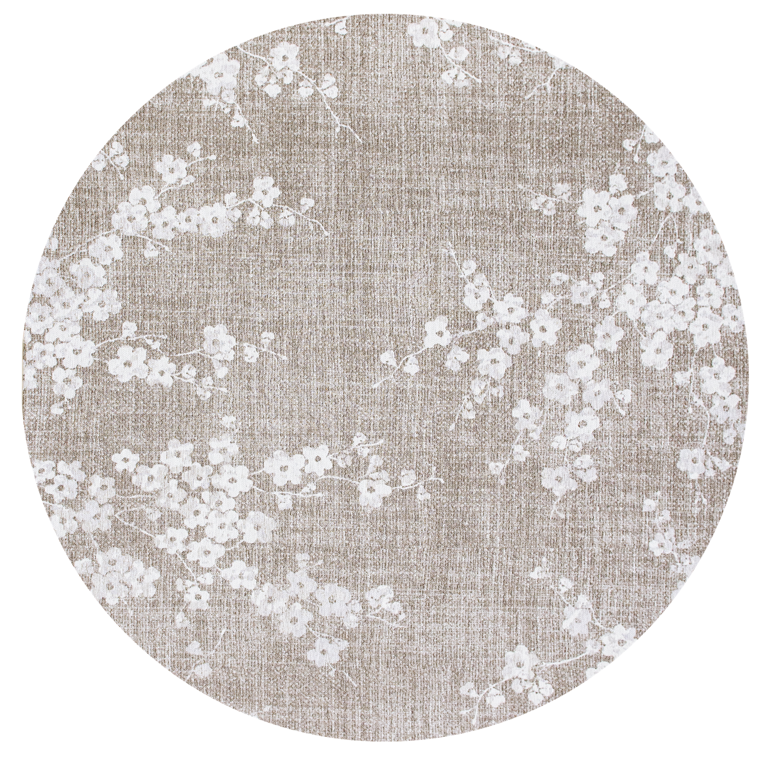 Louis de Poortere Sakura Round Morning Mist 9373