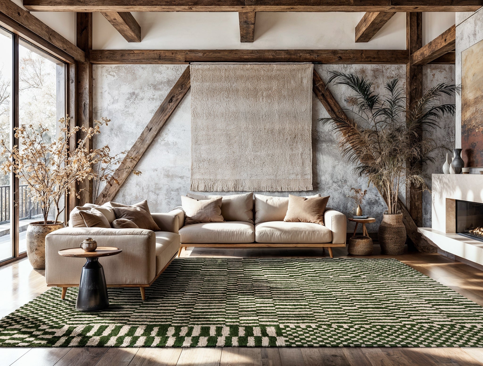 PUIOKA Vloerkleed, zacht imitatie kasjmier tapijt, geschikt voor woonkamer, slaapkamer, harige onregelmatige vorm modern vloertapijt PUIOKA Vloerkleed, zacht imitatie kasjmier tapijt, geschikt voor woonkamer, slaapkamer, harige onregelmatige vorm modern vloertapijt