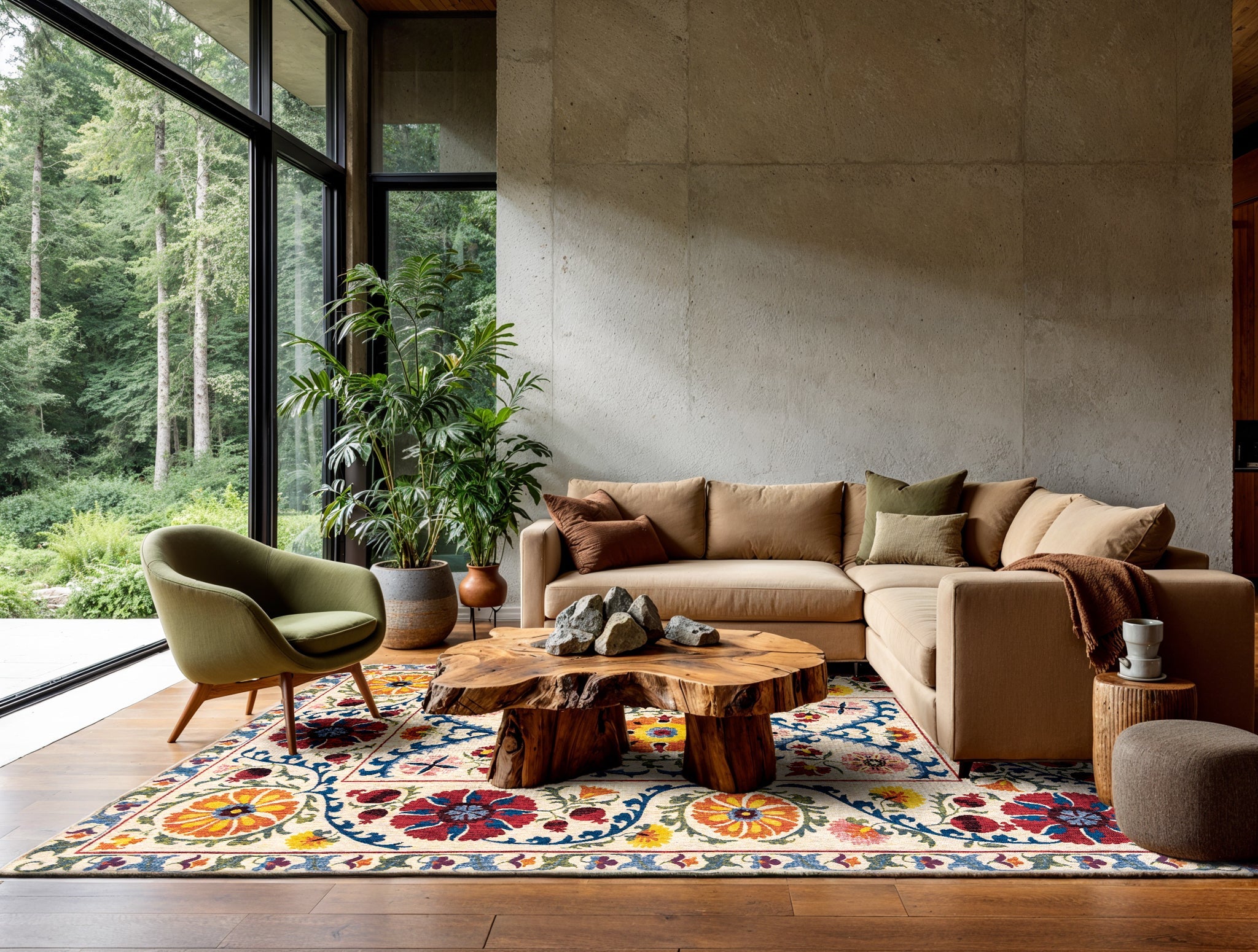 HUGEAR Vintage Woonkamer Tapijt Multi Vloerkleed Groot 150x210cm Antislip Machinewasbaar Keuken Slaapkamer Eetkamer Wasruimte Kantoor Buiten Vloerkleden Kortpolige Carpet HUGEAR Vintage Woonkamer Tapijt Multi Vloerkleed Groot 150x210cm Antislip Machinewasbaar Keuken Slaapkamer Eetkamer Wasruimte Kantoor Buiten Vloerkleden Kortpolige Carpet