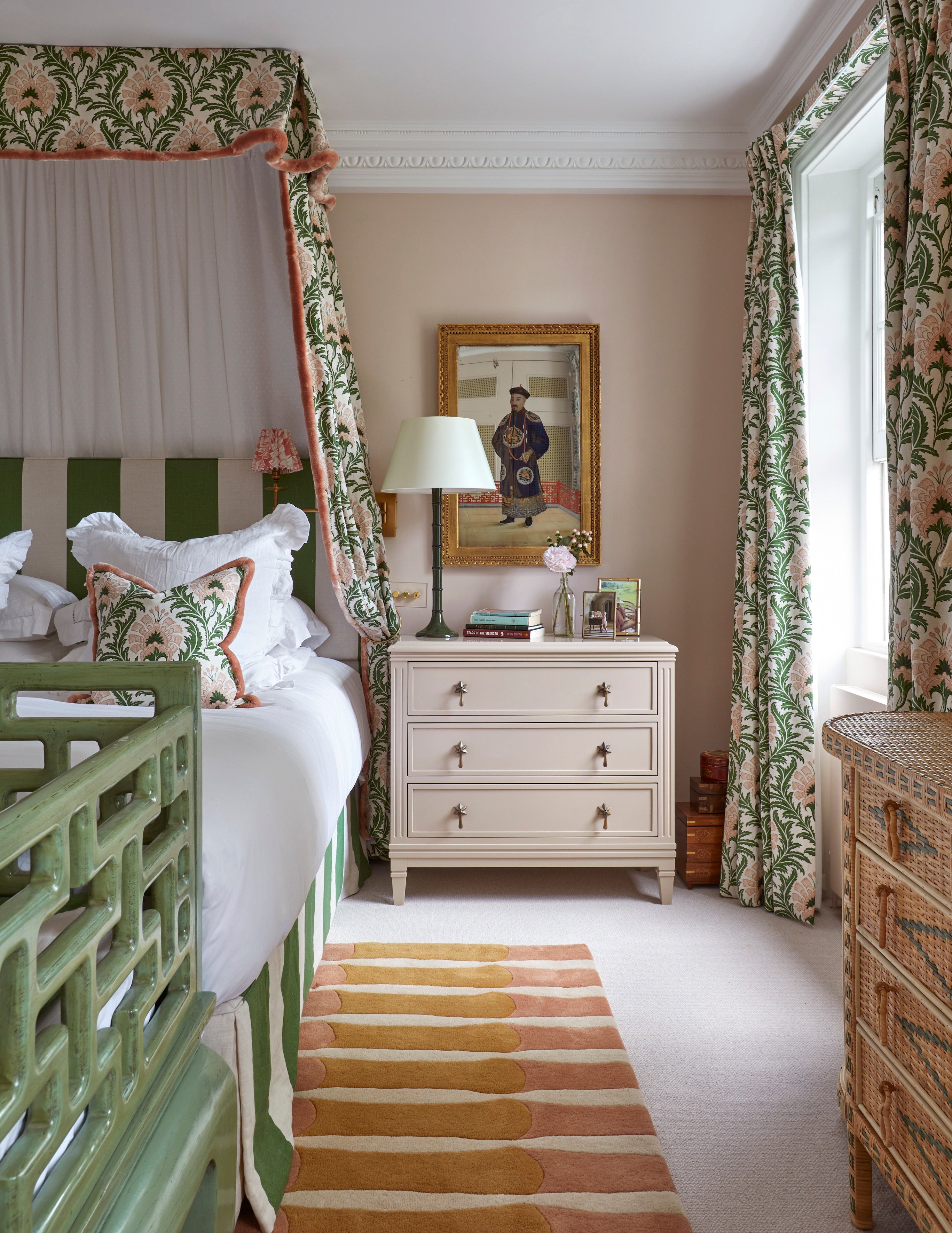 Layered Alice Crawley Bamboo Forrest Rose