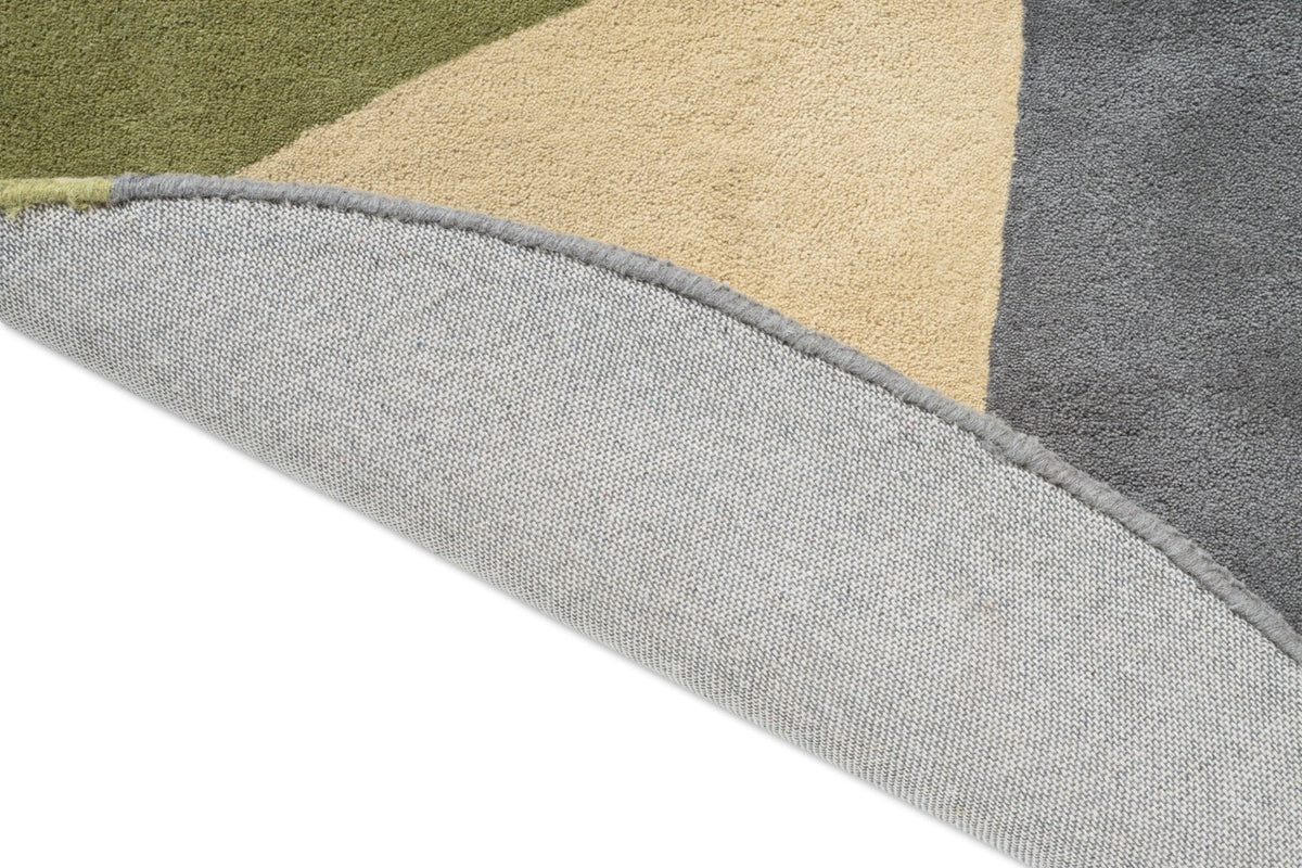 Brink & Campman Decor Miller Summer tapijt, detail van omgeslagen rand en rug