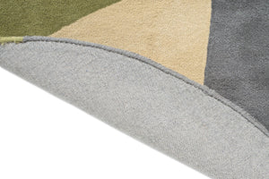 Brink & Campman Decor Miller Summer tapijt, detail van omgeslagen rand en rug