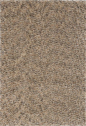 Brink & Campman Loom Natural tapijt in beige en crème met spikkels in grijs en antraciet, bovenaanzicht