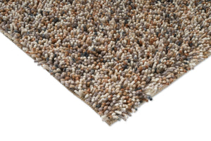 Brink & Campman Loom Natural tapijt, detail van hoek en pool