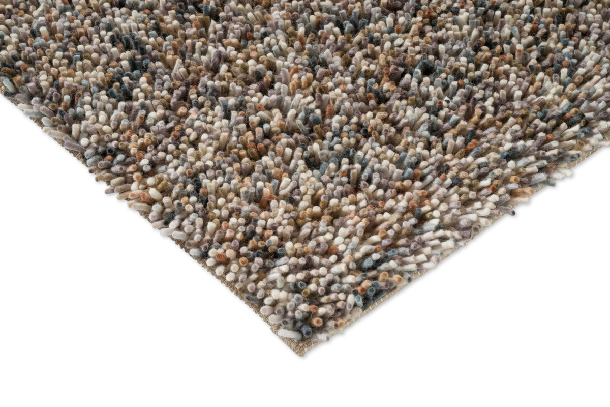 Brink & Campman Loom Natural Storm tapijt, detail van hoek en pool