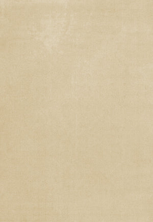 Layered Solid Wool Soft Yellow tapis en laine jaune pâle, vue de dessus
