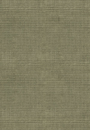 Layered Drift Wool Olive olive green wool rug, detail of the ribbed wool