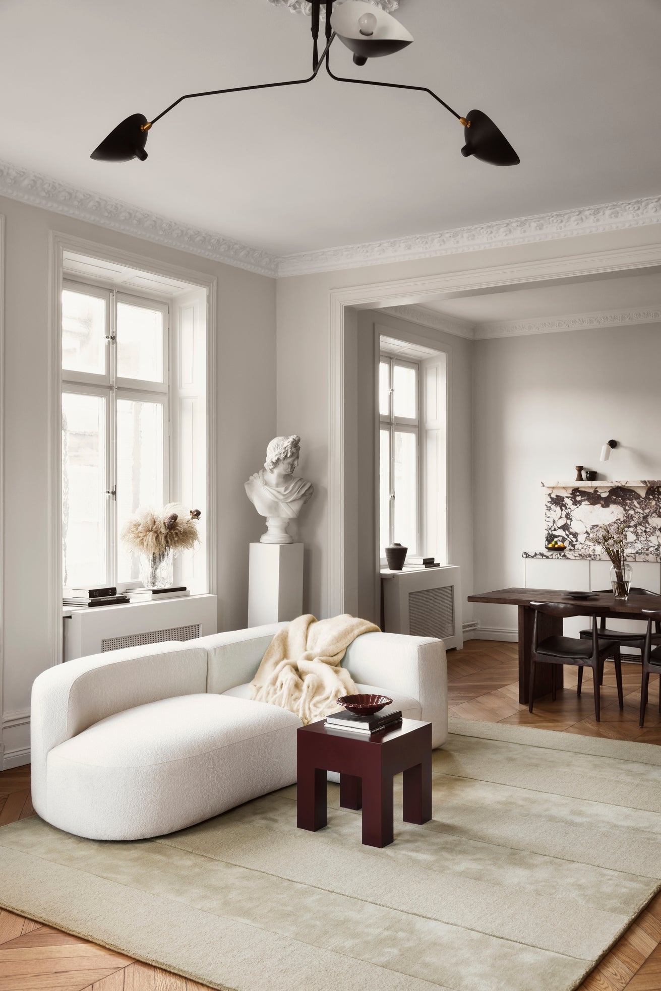 Layered Stripe Pattern Pistachio