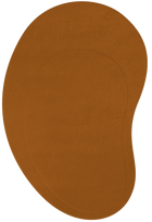 Layered Residue Dark Ochre