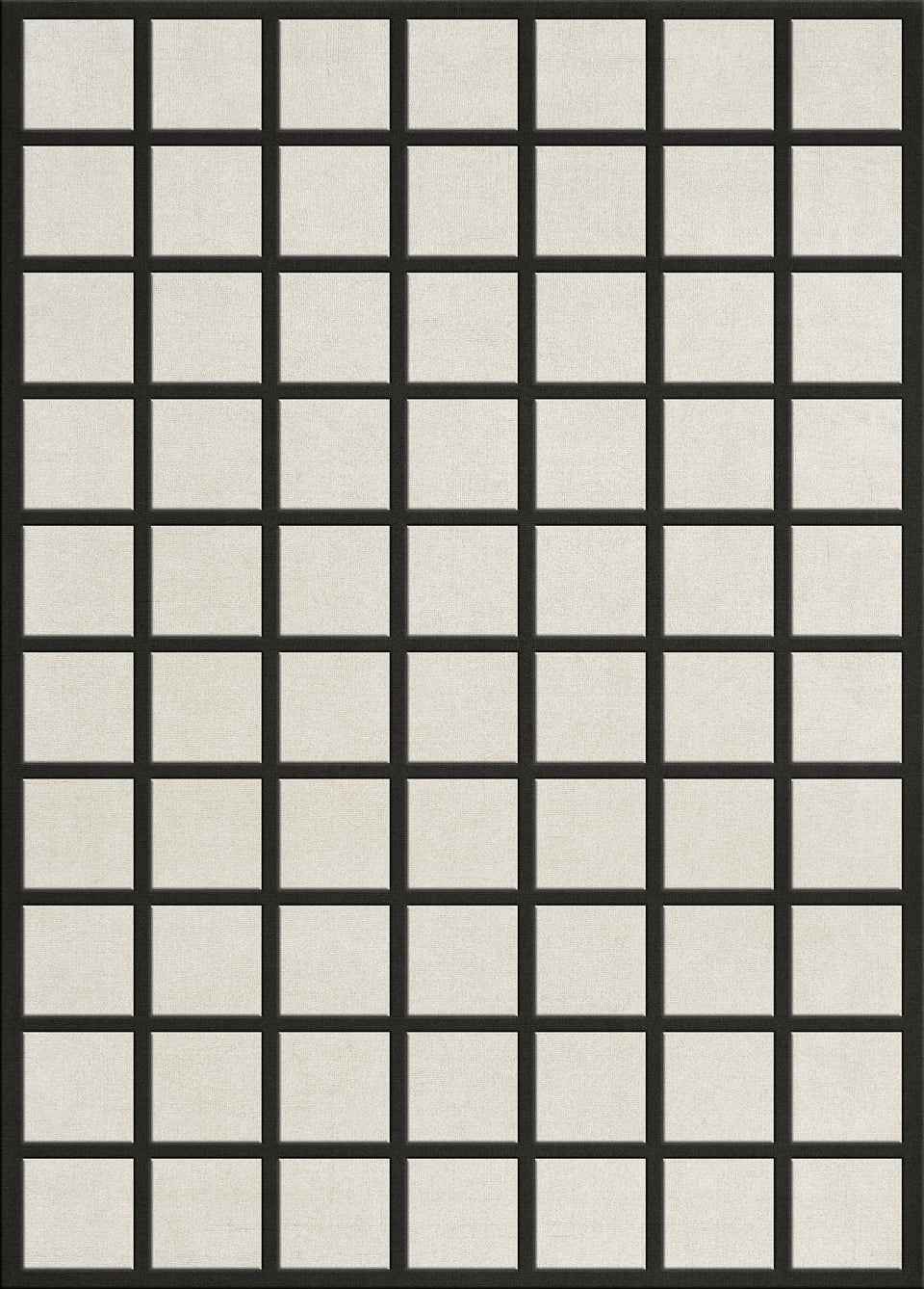 Layered Avenue Checked Bone White