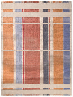 Lorena Canals Columns Multi Color Teppich, Draufsicht