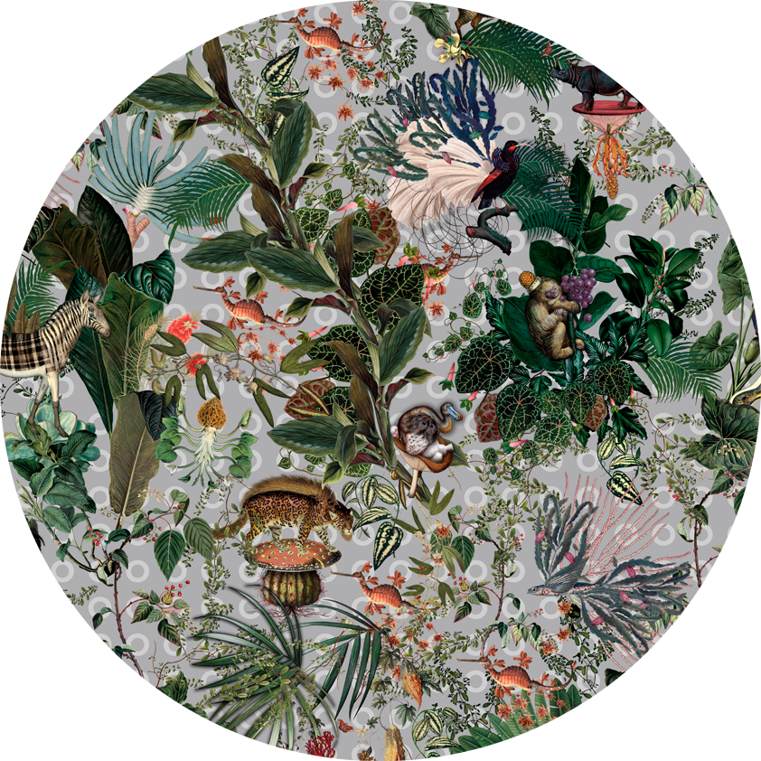 Moooi Carpets Menagerie of Extinct Animals Cloud