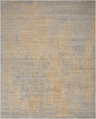 Nourison Harmony HAY05 Grey Gold tapis, vue de dessus