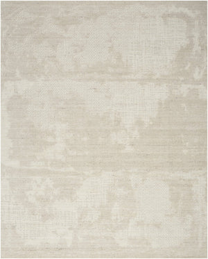 Nourison Harmony HAY07 Ivory rug, top view
