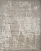 Nourison Harmony HAY06 Silver Grey Teppich, Draufsicht