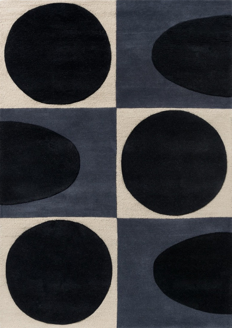 Orla Kiely Spot Square Blue Navy 157908