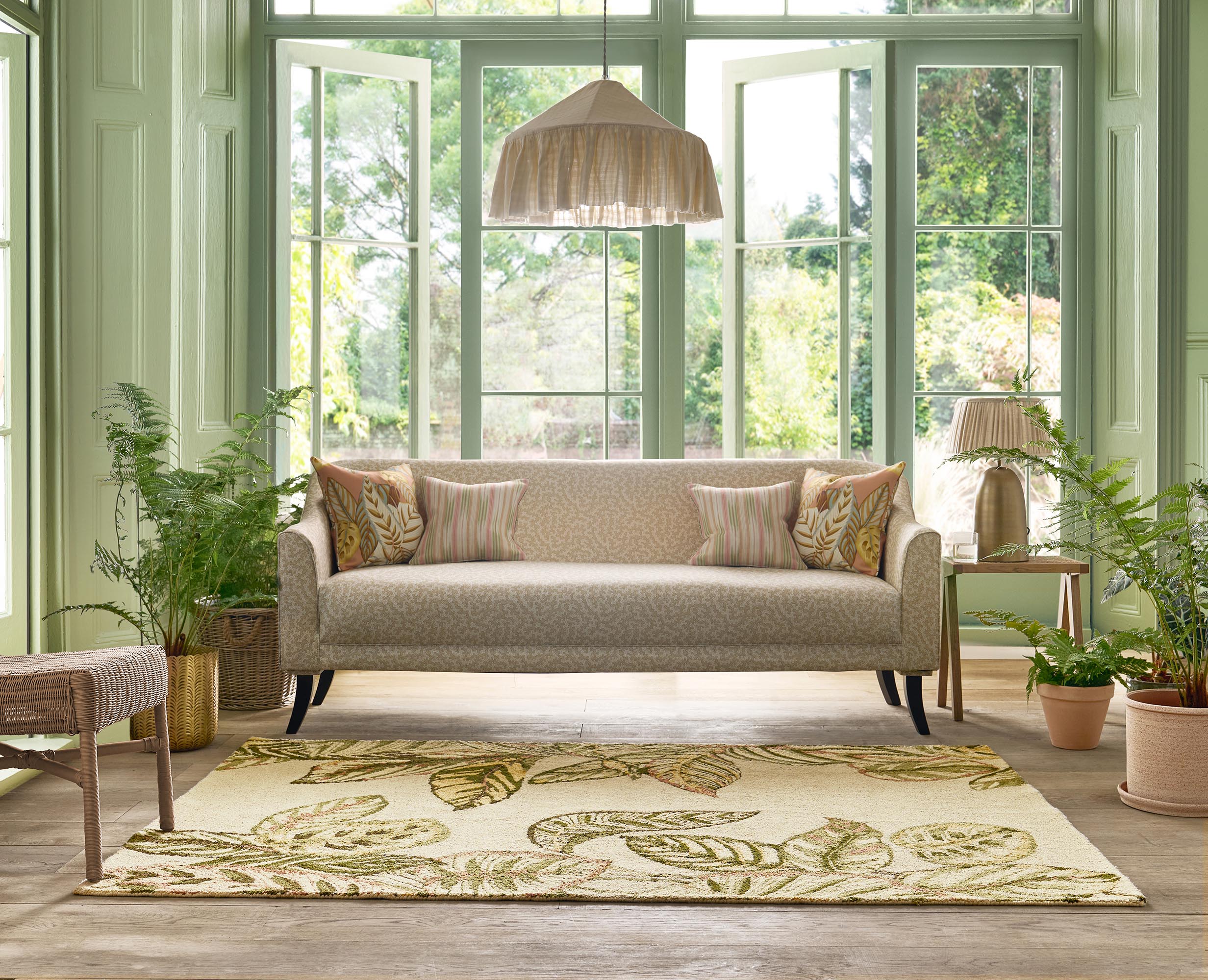 Sanderson Calathea Samphire 445617