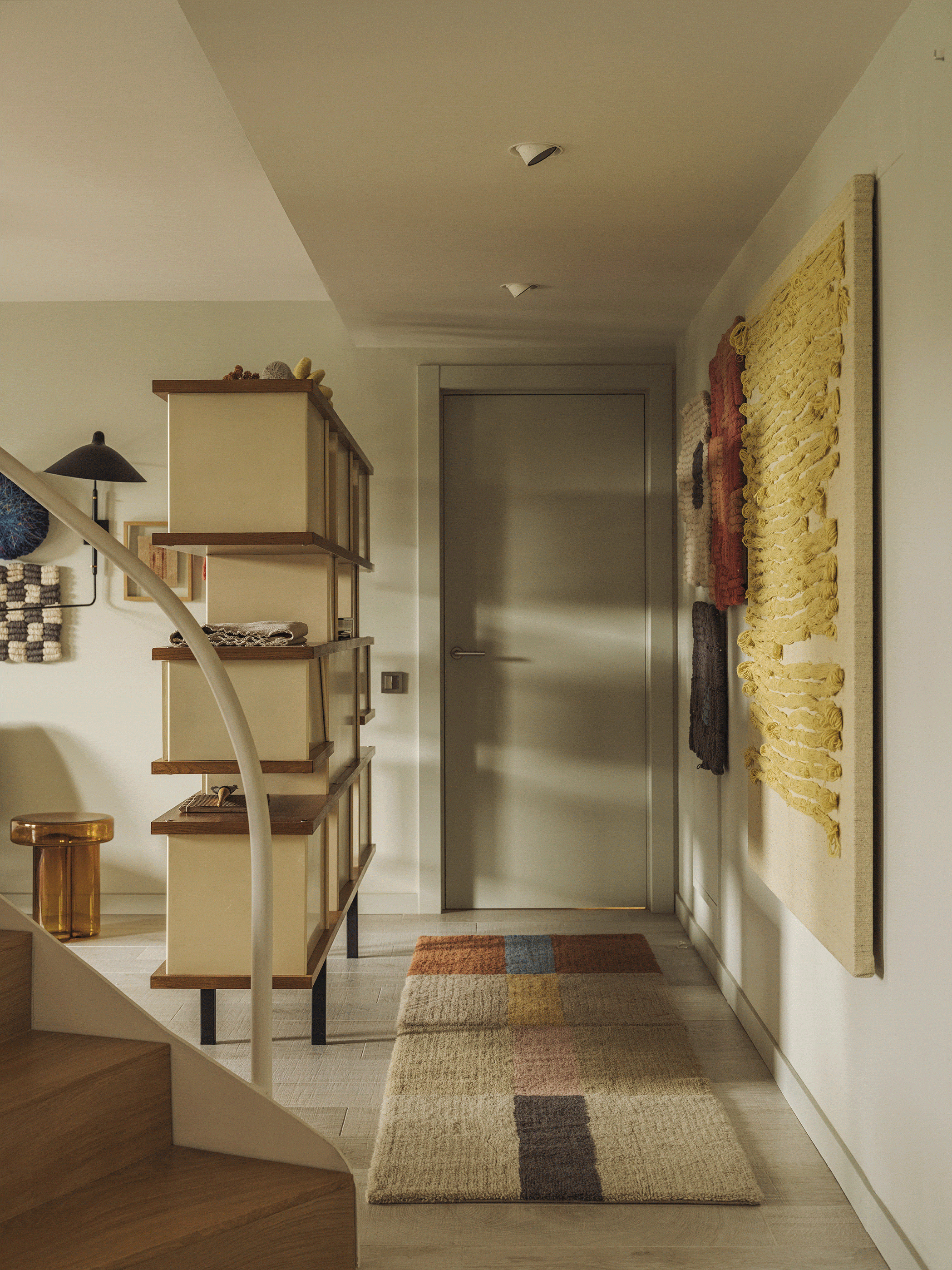 Lorena Canals Chroma Stripes Dusty Pink