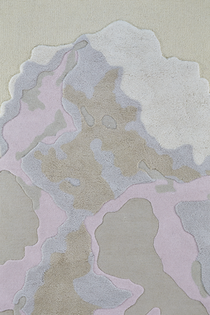 Massimo Cloud 9 Afternoon pastel wool rug, detail of the surface
