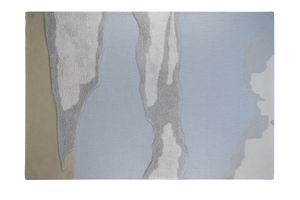 Massimo Cloud 9 Morning tapis bleu gris, détail du coin