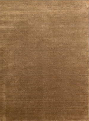 Massimo Earth Bamboo Camel tapis en laine, vue de dessus