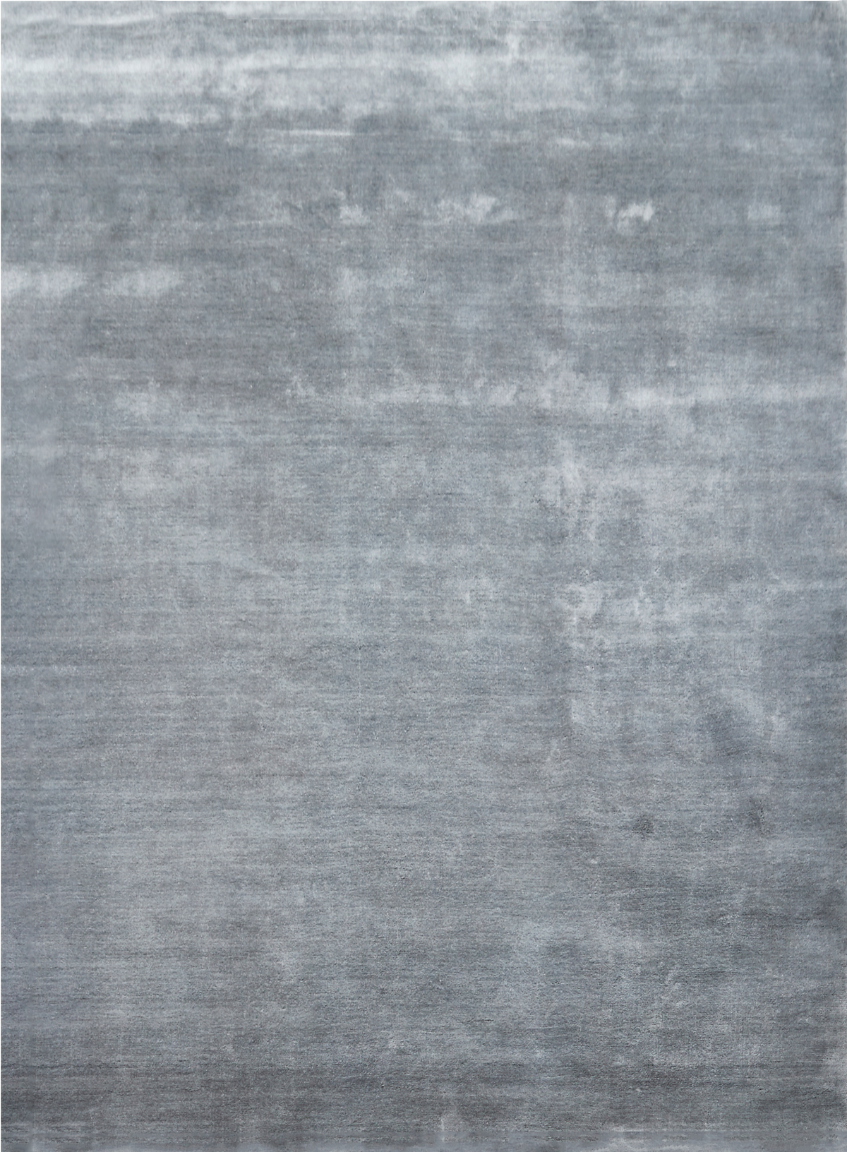 Massimo Earth Bamboo Concrete Grey wool rug, top view