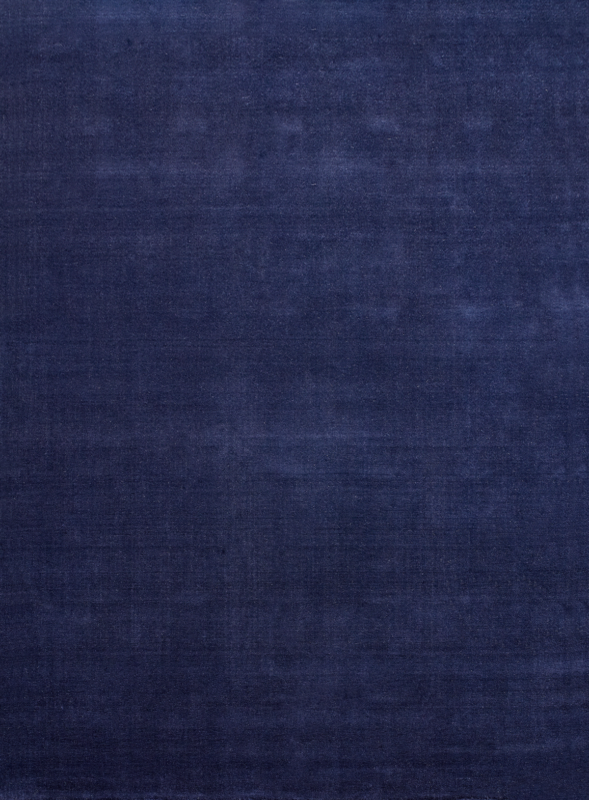 Massimo Earth Bamboo Vibrant Blue wool rug, top view