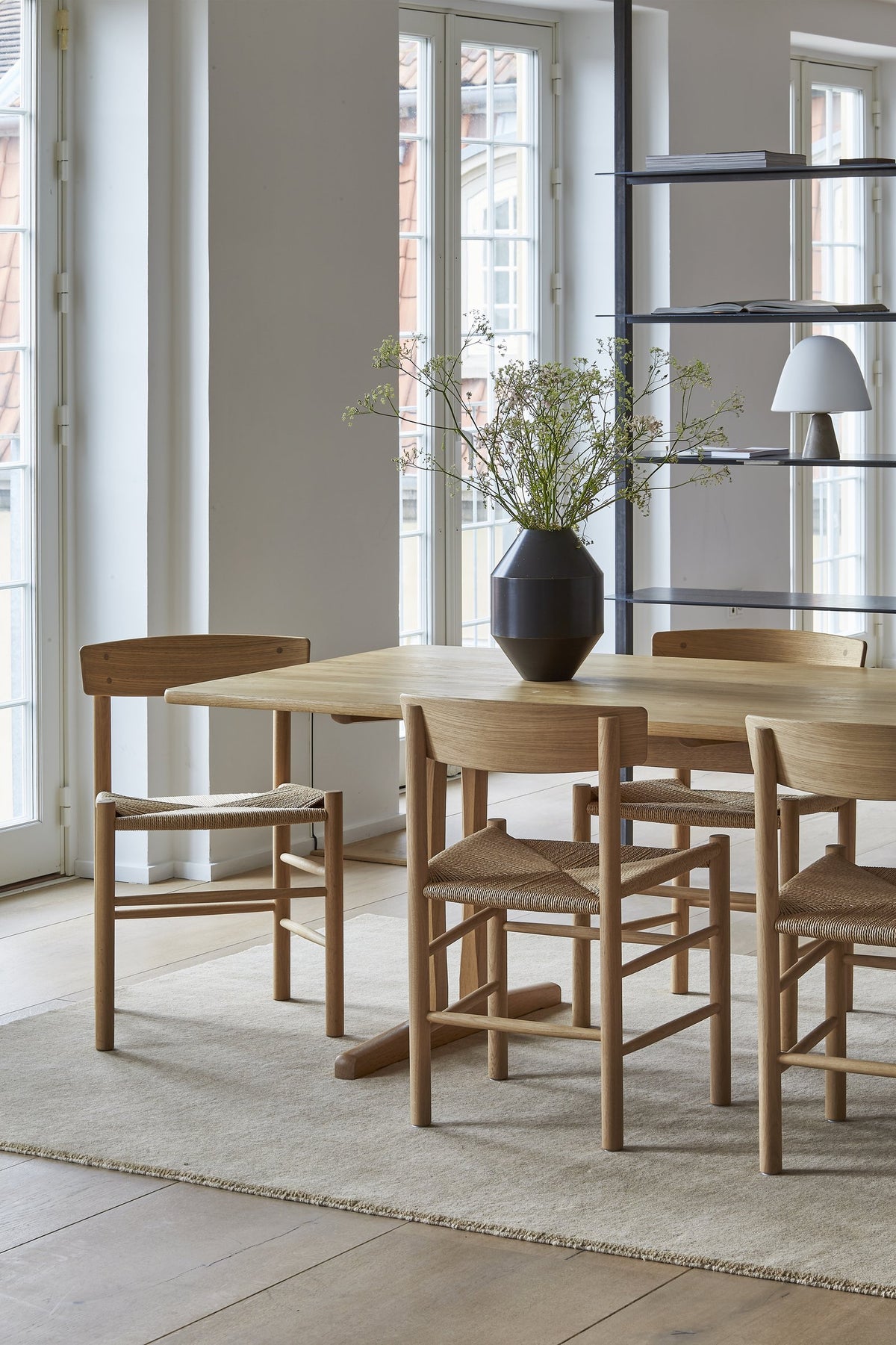 Massimo Earth Natural Light Beige tapis, dans un intérieur