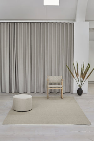Massimo Escape Kelim Light Beige tapis plat, dans un intérieur