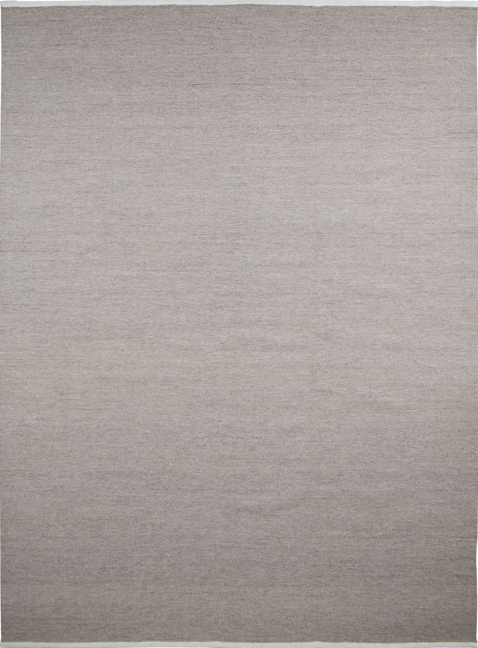 Massimo Escape Kelim Muscat taupe kilim rug, top view