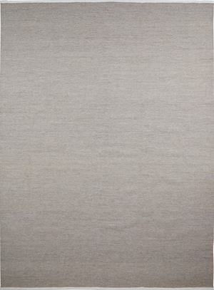 Massimo Escape Kelim Muscat taupe kilim rug, top view