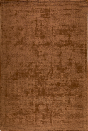 Massimo Karma Wool Dark Oak cognac rug, top view