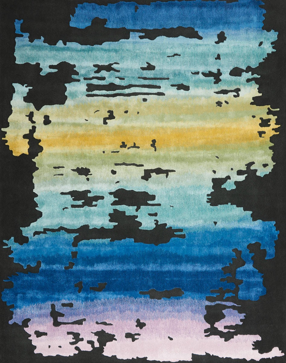 Nourison | Prismatic Black Multicolour PRS23 | Carpet | Online Tapijten