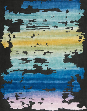 Nourison | Prismatic Black Multicolour PRS23 | Carpet | Online Tapijten