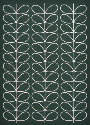 Orla Kiely | Linear Stem Jade 460507 | Carpet | Online Tapijten